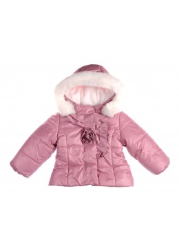 Garden baby зимняя куртка для девочки брусника 105509-36/60
